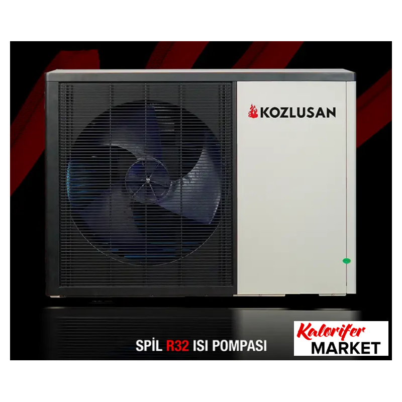 KOZLUSAN SPILL 9 KW R32 EVI DC INVERTER ISI POMPASI (ÜCRETSİZ KARGO)