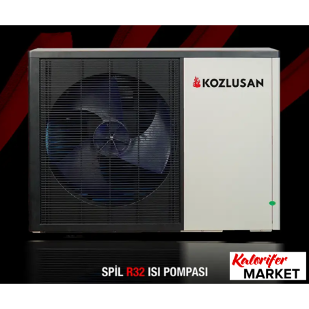 KOZLUSAN SPILL 9 KW R32 EVI DC INVERTER ISI POMPASI (ÜCRETSİZ KARGO)